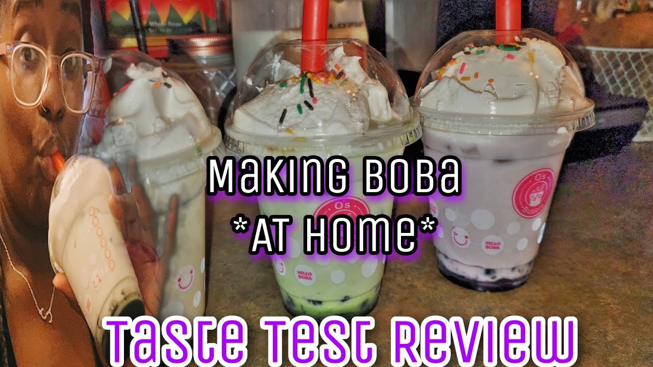 Making Boba Tea INSTANTLY At Home! HOW TO Make Boba Tea! (Taste Test) # ...