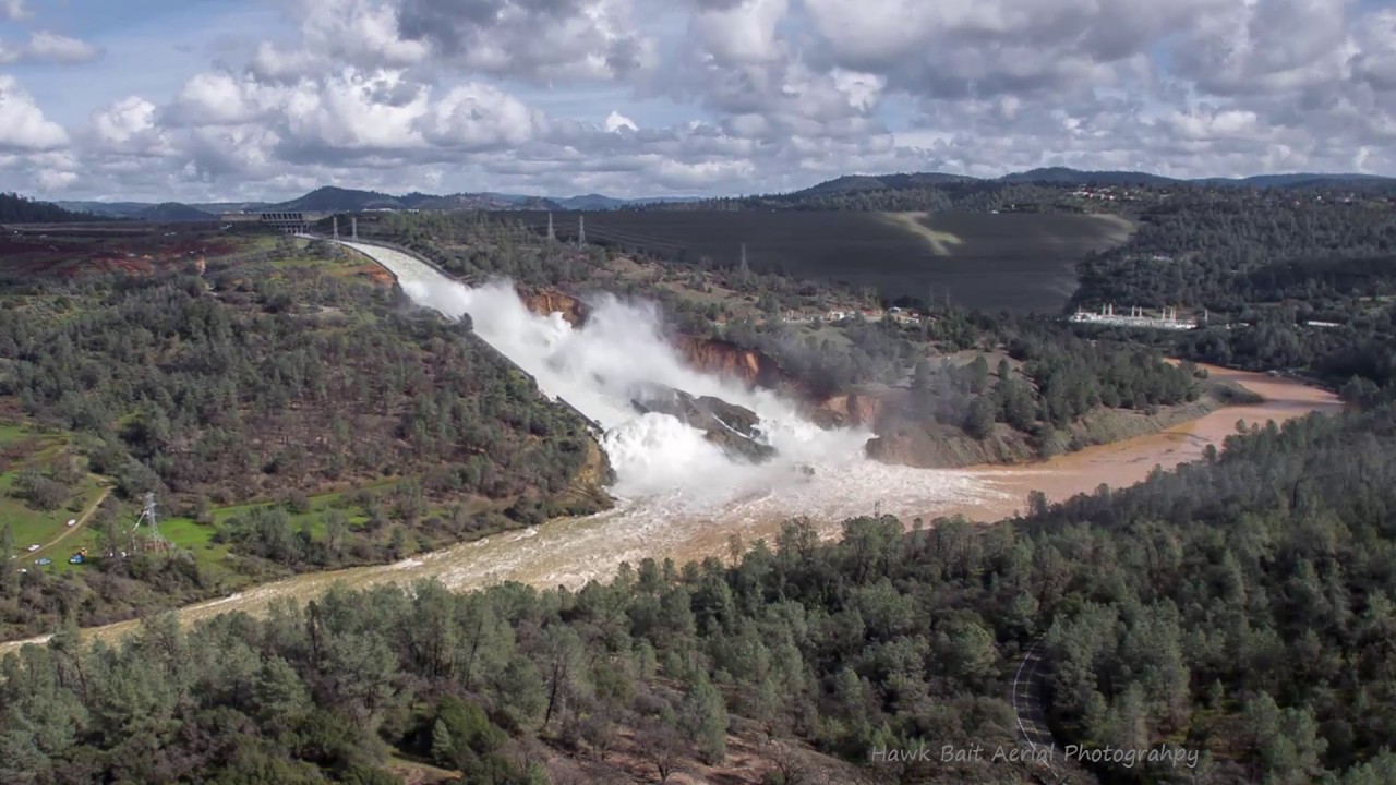 Oroville Dam Spillway Failure YouTube