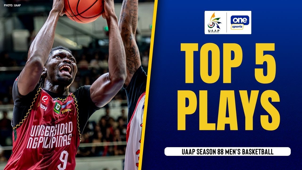 TOP 5 PLAYS | UAAP SEASON 88 MEN’S BASKETBALL | SEP 28, 2025