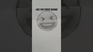 Laughing Emoji In Real Life #drawing #shorts Laughing Emoji In Real Life #drawing #shorts