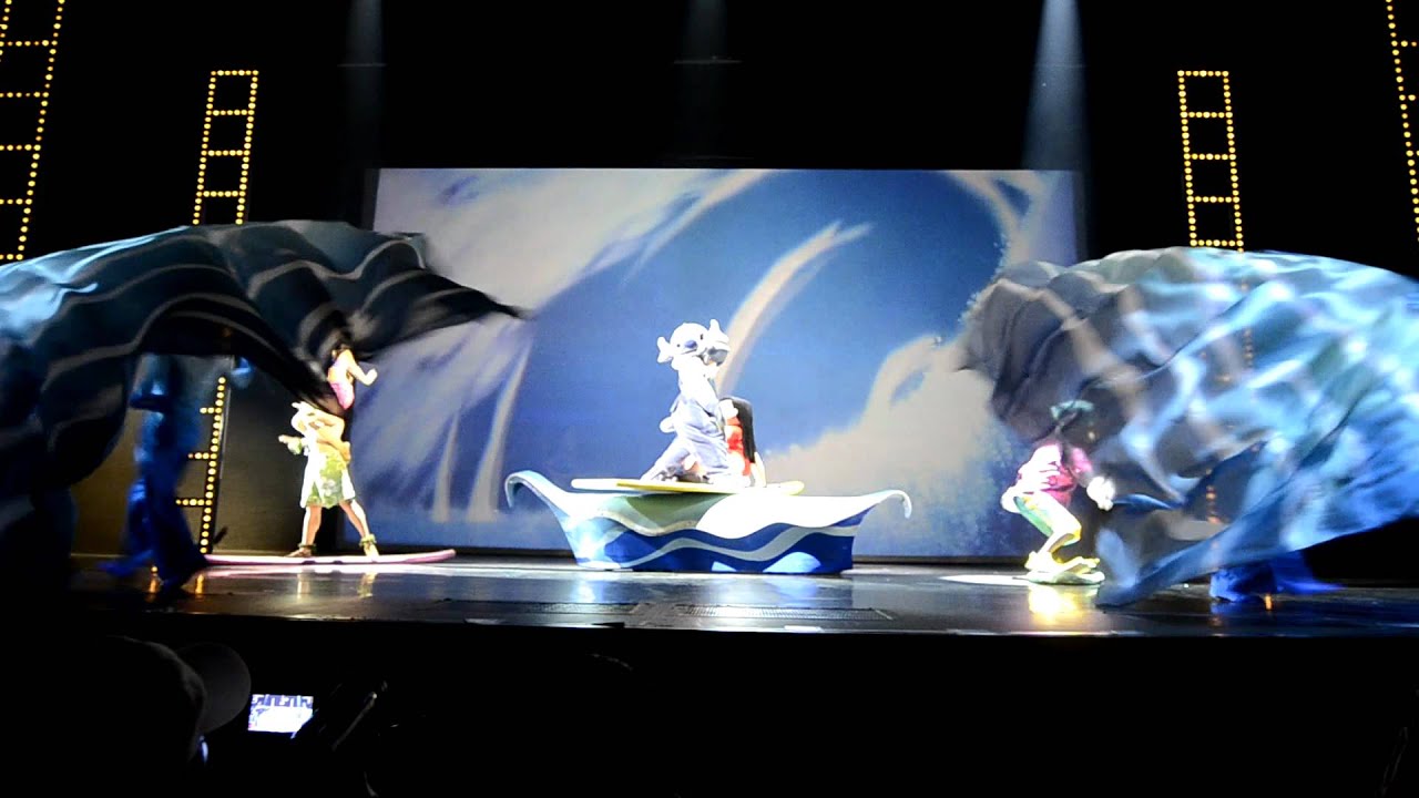 Lilo & Stitch and Little Mermaid Musical At Hong Kong Disney Land