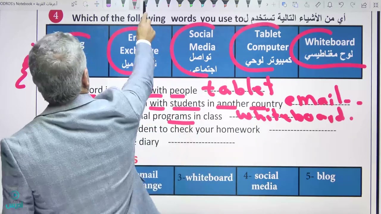 مراجعة مفردات الفصل الاول مع الاستاذ # عرفات_القزعة ♥️