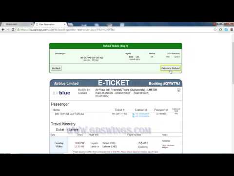 Video: How To Return An E-ticket