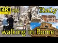 4k walking in the city of Rome Italy. June 2021 ( piazza Navona direction castel Sant'Angelo)