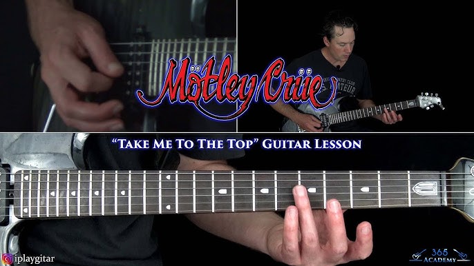 Live Wire Guitar Lesson - Motley Crue 