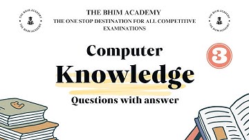 EPFO SSA 2023 EXAM | Computer Literacy | Computer Knowledge Questions and Answers | THE BHIM ACADEMY
