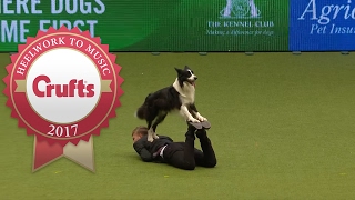 Heelwork To Music - International Freestyle Competition Part 2/3 | Crufts 2017