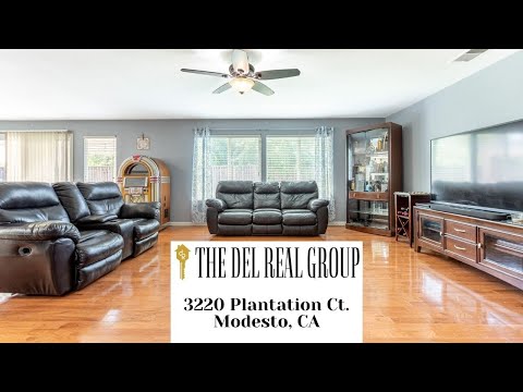 3220 Plantation Ct., Modesto, CA home video tour