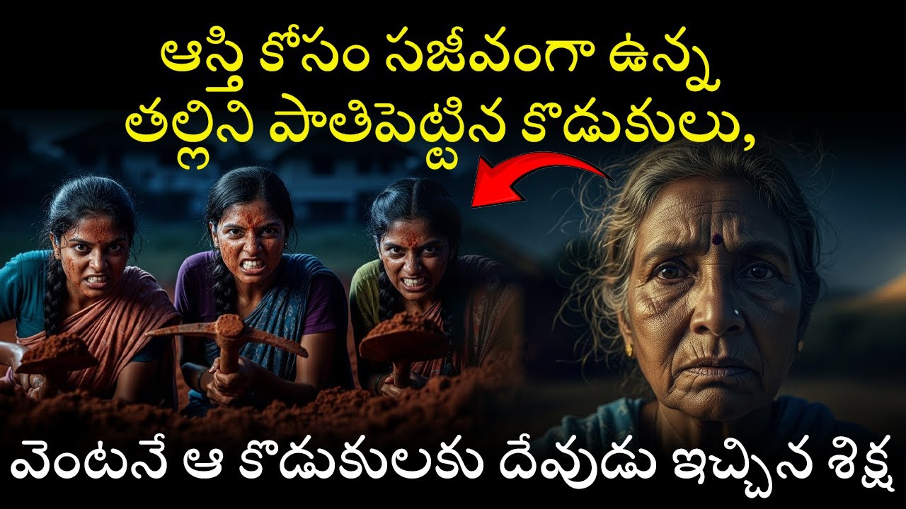 ఆస్తి కోసం సజీవంగా ఉన్న తల్లిని పాతిపెట్టిన కొడుకులు, వెంటనే ఆ కొడుకులకు దేవుడు ఇచ్చిన శిక్ష