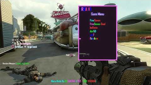 COD BO2 PS3 RZA v1 gsc Menu | Offline Use Only