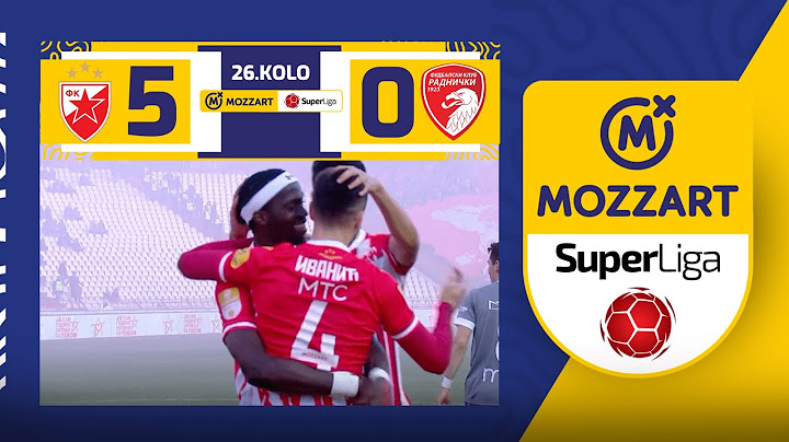 Mozzart Bet Super liga 2023/24 - 26.Kolo: CRVENA ZVEZDA – RADNIČKI 1923 5:0 (2:0)
