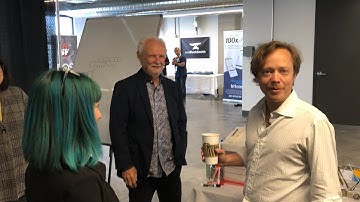Brock Pierce & Frank Chester (created EOS Chestahedron) +Effect.ai Stakemining Pixeos @EOSWorldExpo