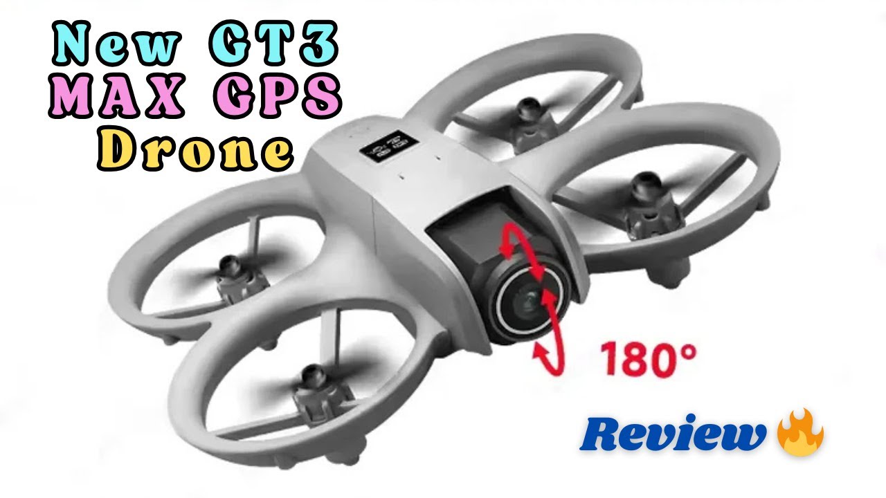 New GT3 MAX GPS Drone - YouTube