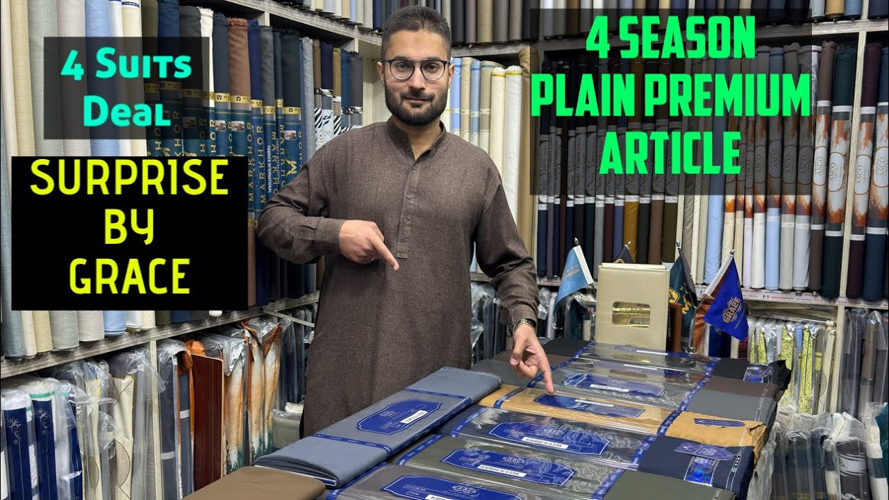 DEAL SURPRISE BY GRACE 100% ORIGINAL PLAIN PREMIUM LUXURY FABRIC      CONTACT # 03340505015