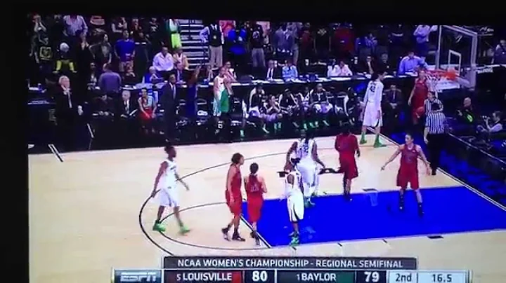 Kim Mulkey Baylor Women's coach rips off jacket an...