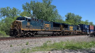 CSX 397 leads CSX I009 with an awesome P5 and friendly engineer 5/30/26