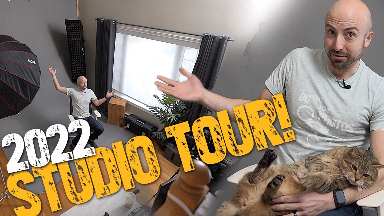 Studio Tour 2022! Cats, Cameras & Computers