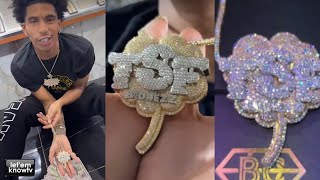 Celebrity TSF Artist Moneymade Nero Just Copped A New TSF Diamond Chain From BC Jewelers😤💎💧💦 Net Worth