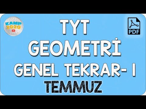 TYT Geometri Genel Tekrar -1 (Temmuz) | Kamp2020