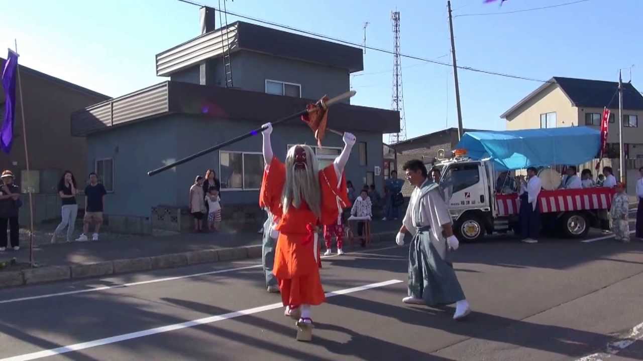 2013 古平町琴平神社例祭　沢江献酒①