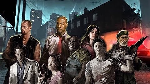 8 Bots Attempt No Mercy In Left 4 Dead 2