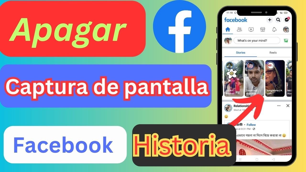 Deja de dar capturas de pantalla del historial || FACEBOOK