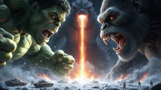 Hulk vs Godzilla and King Kong: Titans Clash in Epic Destruction