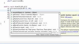 Full Android Application Development   181   OpenGL Culling Update