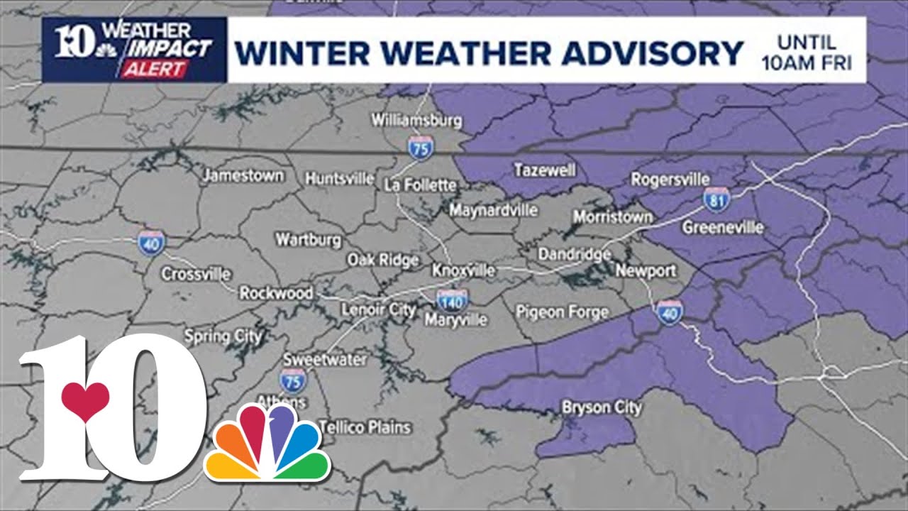 Tracking cold and blustery conditions tonight into Friday - YouTube