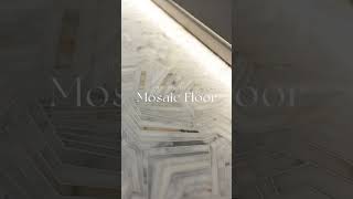 Famous Watch our white marble mosaic transform the space Profile