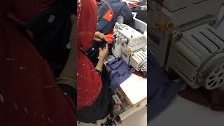 Alhamdulillah ( Contrast slv joint) #sewing #friends #garments #viralvideo