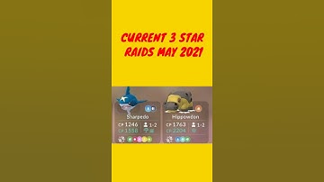 3 star raids May 2021 in Pokemon go| How to get Tyranitar  #shorts