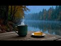 Soft Rain & Piano at Night Café ☕ Relax Music for Mind Peace & Sleep