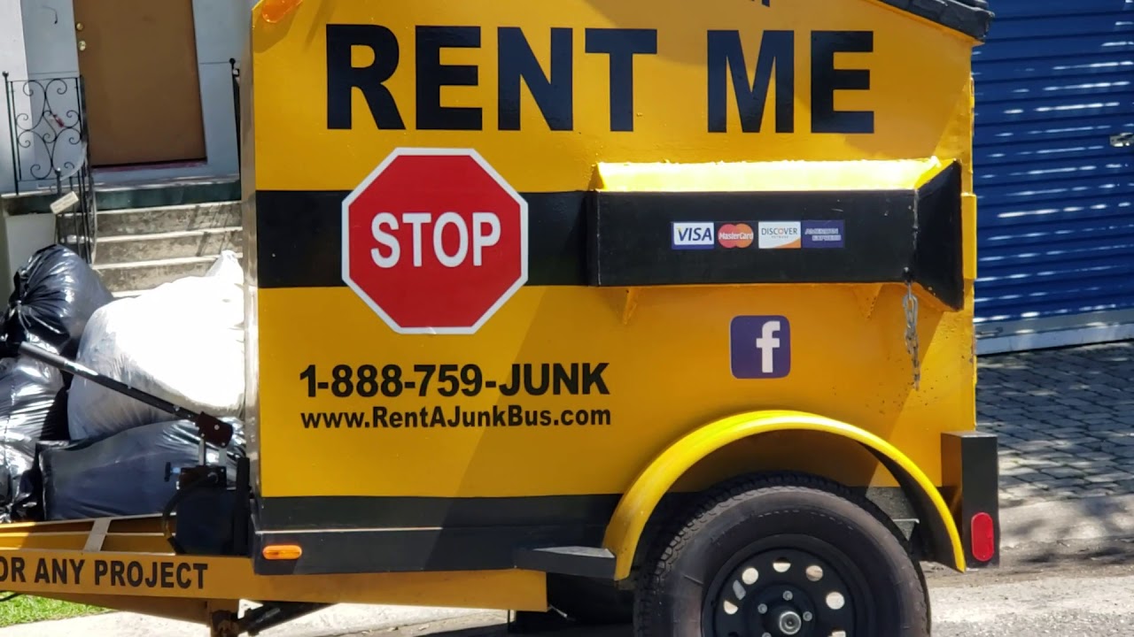 6yard Mini Dumpster Rental in Metairie, Louisiana YouTube