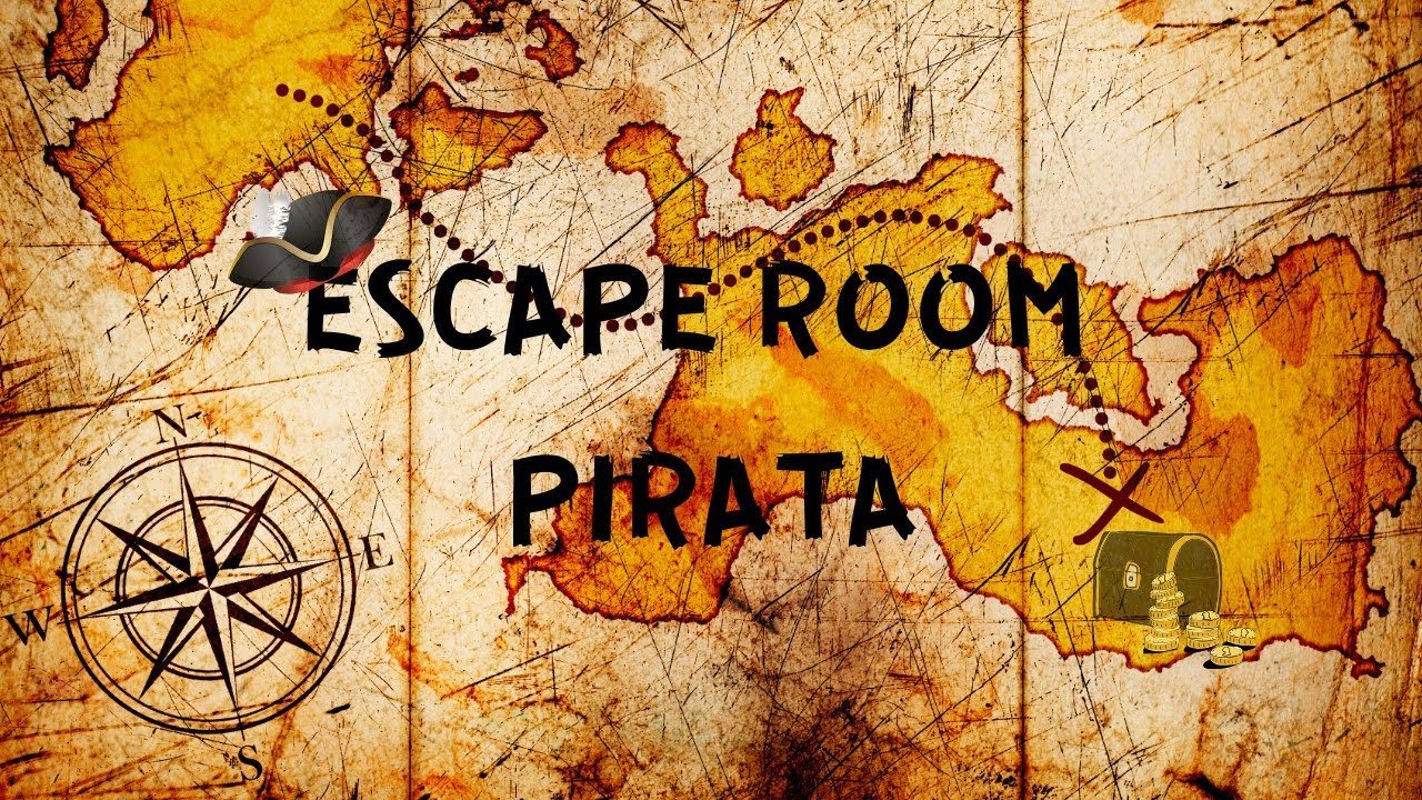 ☠🤩¡¡¡MONTO UNA ESCAPE ROOM PIRATA!!!