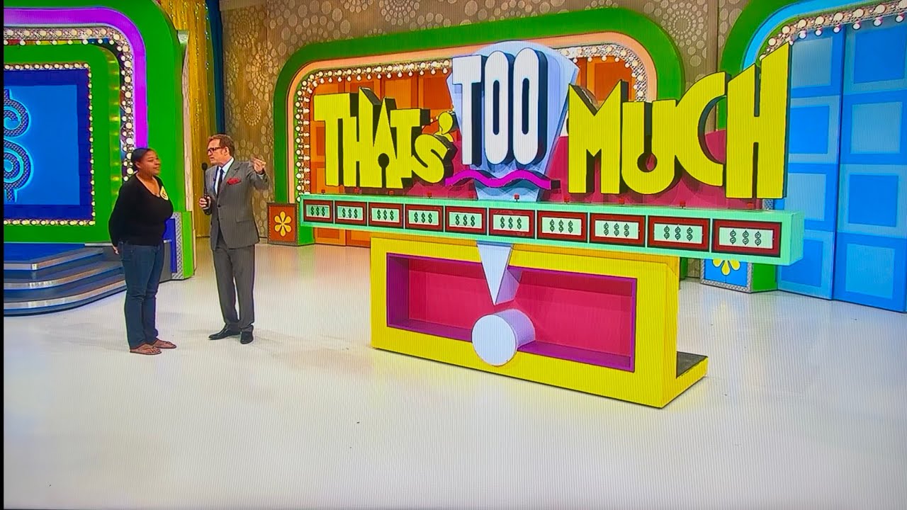 The Price is Right | That’s Too Much | 11/28/2011