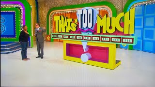 The Price Is Right  Thats Too Much  11282011