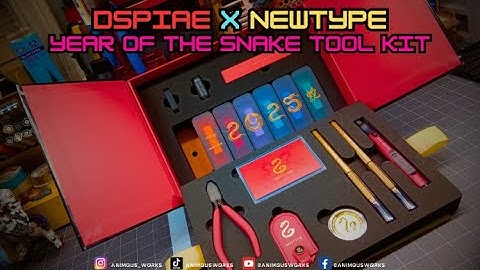 Dspiae x Newtype Lunar Year of the Snake Tool Kit 2025 Review