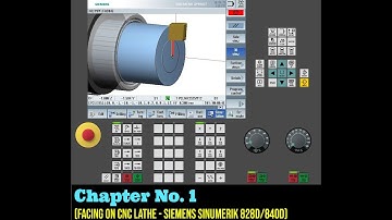 FACING on CNC Lathe using Siemens Sinumerik 828d or 840d (Cycle 951)