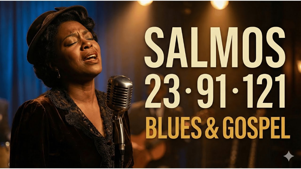 Ouça Esses Salmos em Blues e Sinta a Presença de Deus | Canções para Trabalhar | Voz Feminina