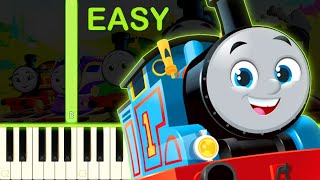 Thomas & Friends: All Engines Go! - EASY Piano Tutorial