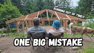 We Almost Finished the Greenhouse Roof… Then I Realised My Mistake