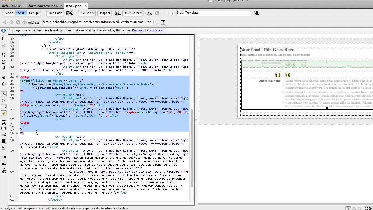 Customize the Elements in Your Form-Generated Emails with Data Bridge ...