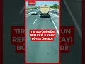 Tekirdağ'da bir tır şoförünün refleksi olası kazanın önüne geçti! #shorts #keşfet #tekirdağ #trafik