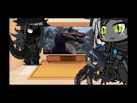 Reaccion de los 2 dinos, 2 Hibridos y 1 Mutante - (Snock vs E750 | Animation) Gacha Nox [#5]