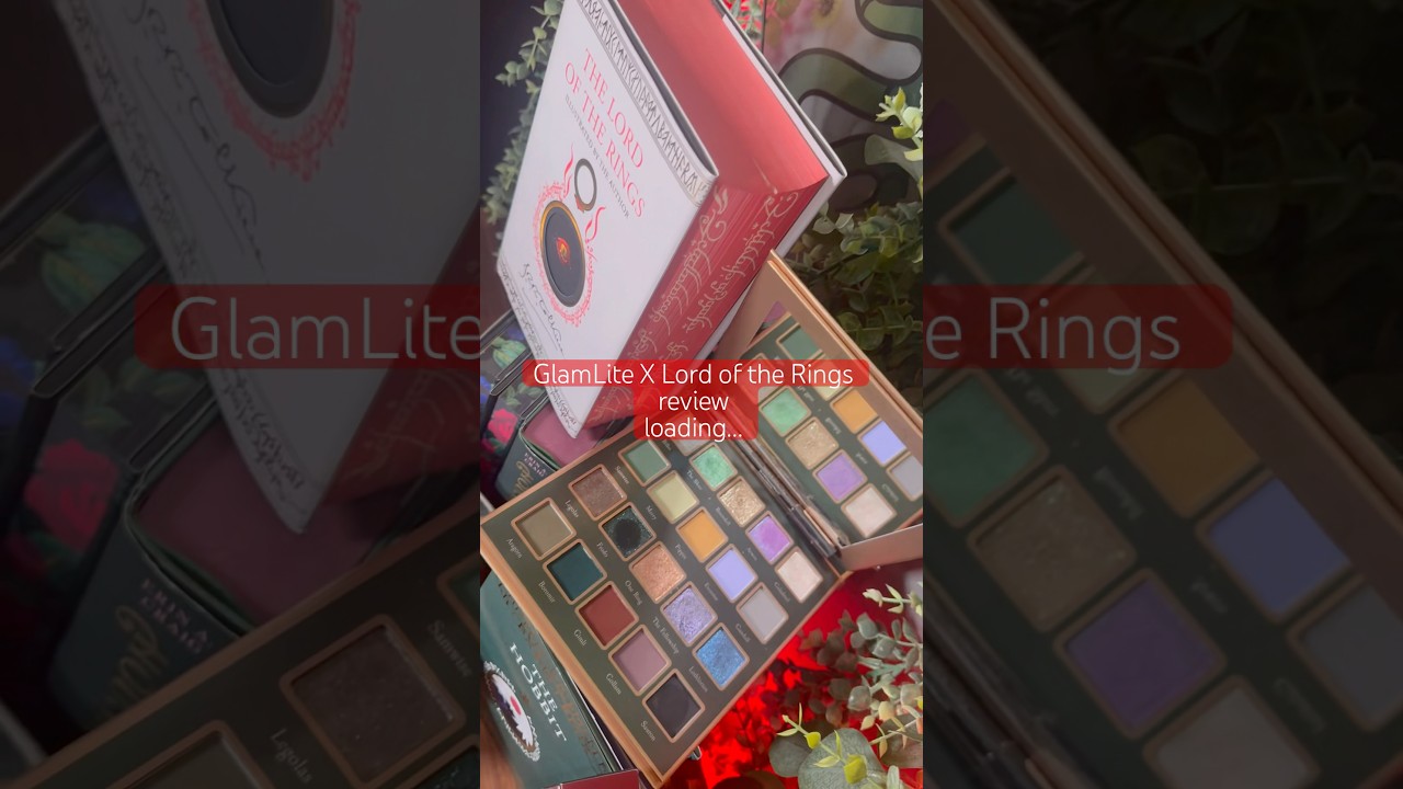 “RUN, YOU FOOLS!!” GlamLite Lord of the Rings Makeup Collection 👀