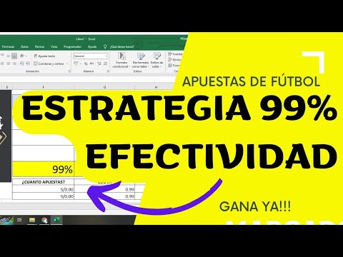 ESTRATEGIA 99% SEGURA I APUESTAS DEPORTIVAS