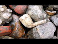 Mudlarking along the River Thames London