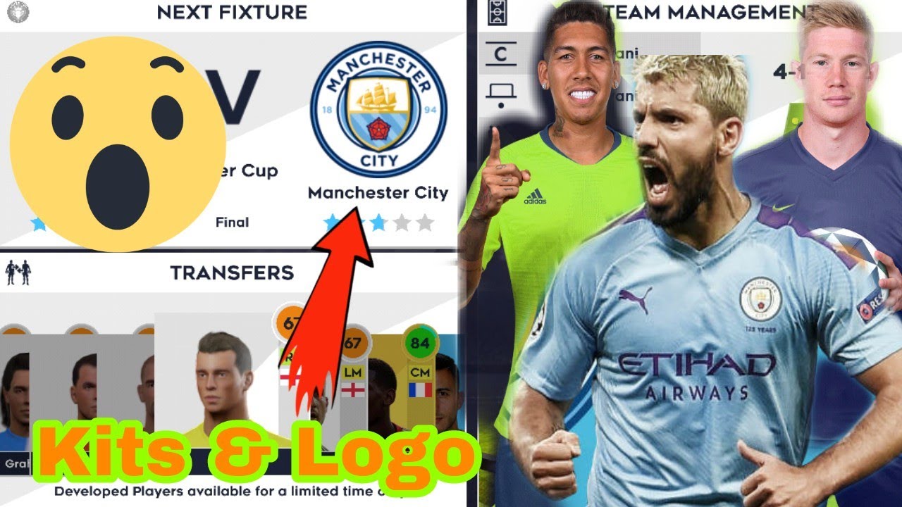 Make Manchester City Team Kits & Logo 2020/21 | Dream League Soccer 2021 Kits & Logo