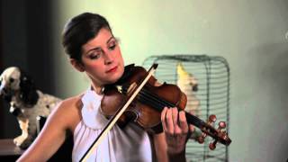 Video thumbnail of "Moon River - Henry Mancini - Stringspace Guitar & Violin cover"